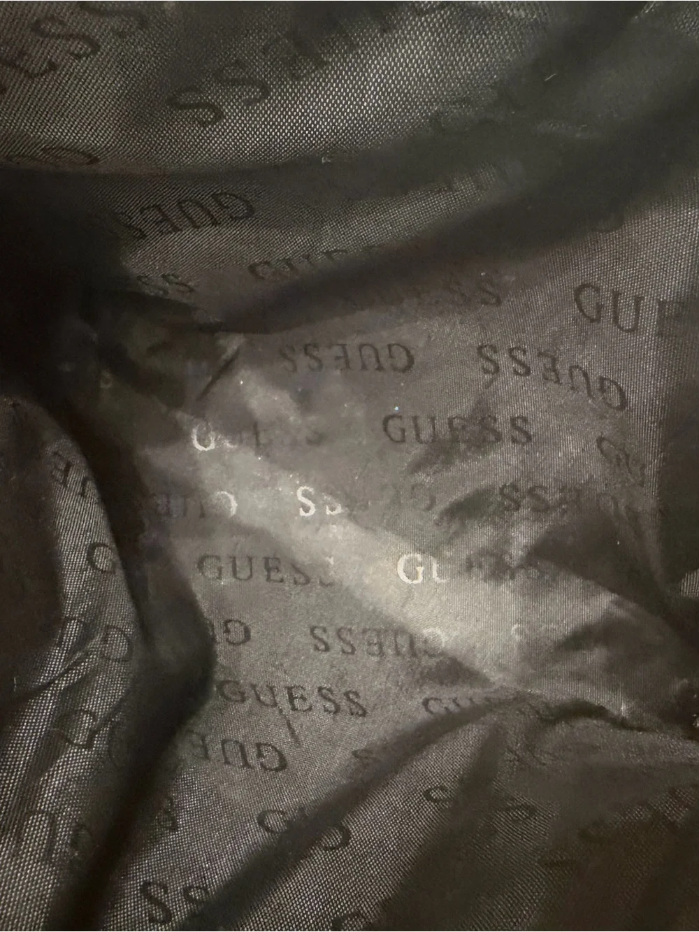 GUESS Pink Monogram Cosmetic Travel Pouch Duo